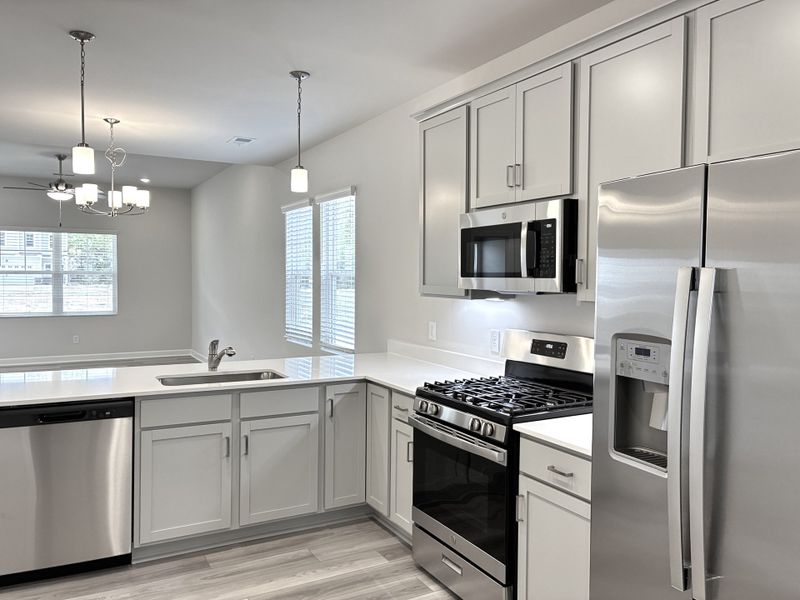 Furnished interior view inside a new home in Miller Park, Greenville (Image 7). Furnished interior view inside a new home in Miller Park, Greenville (Image 7).