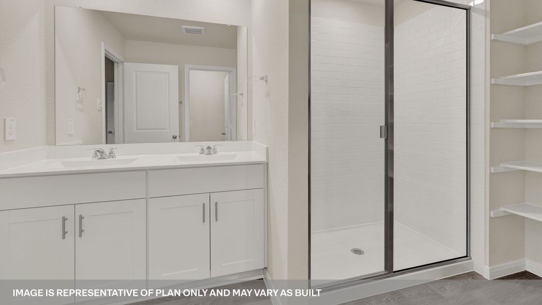 Representative furnished interior of a home built from the The Caroline by D.R. Horton in Whisper South, San Marcos (Image 9). Representative furnished interior of a home built from the The Caroline by D.R. Horton in Whisper South, San Marcos (Image 9).