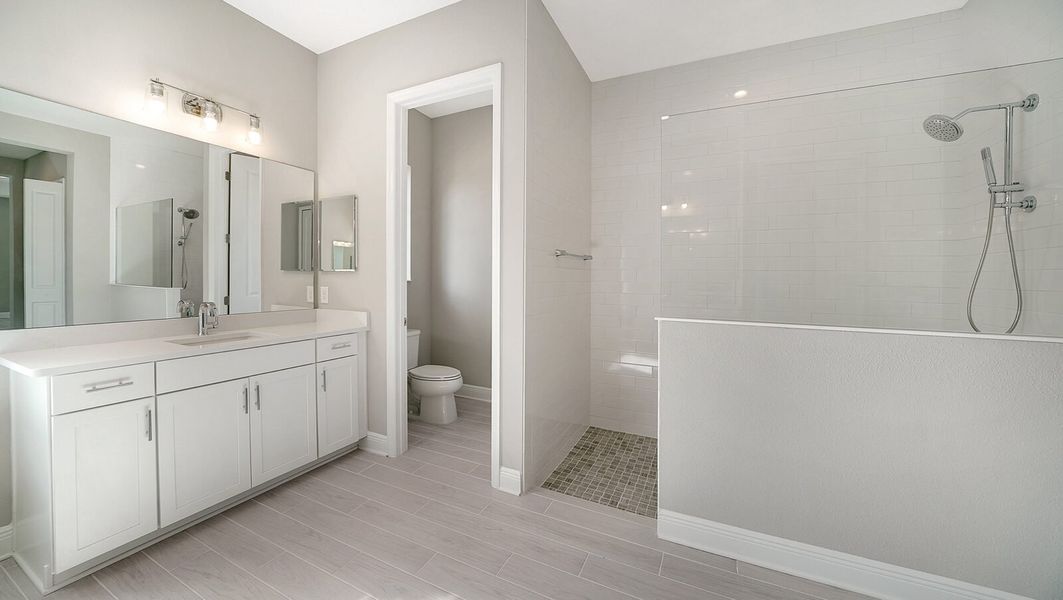 Furnished interior view inside a new home in Grand Palm, Venice (Image 9).