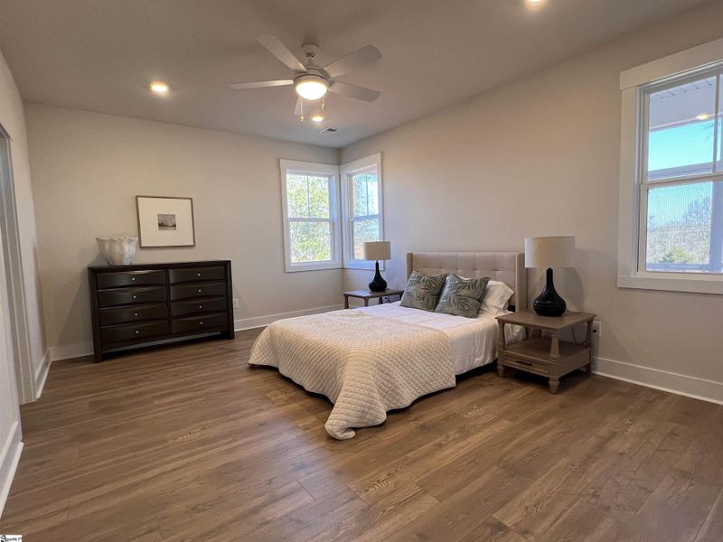Furnished interior view inside a new home in The Meadows at Midway, Anderson (Image 11). Furnished interior view inside a new home in The Meadows at Midway, Anderson (Image 11).