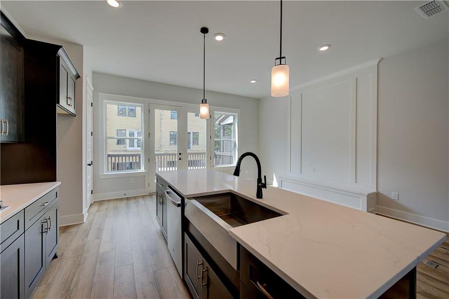 Furnished interior view inside a new home in Barrett Pointe, Kennesaw (Image 7).