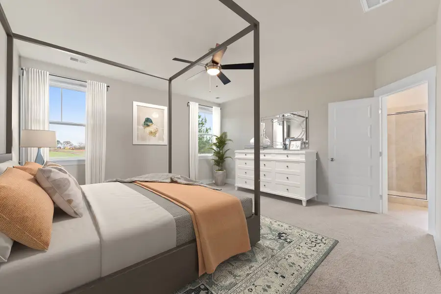 Harris Master Bedroom Furnished