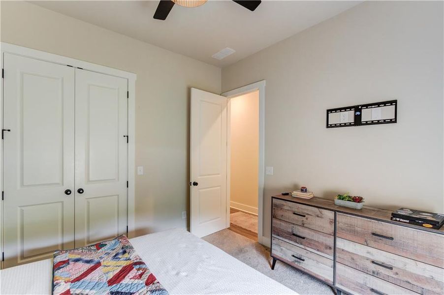 Furnished interior view inside a new home in , Social Circle (Image 28). Furnished interior view inside a new home in , Social Circle (Image 28).