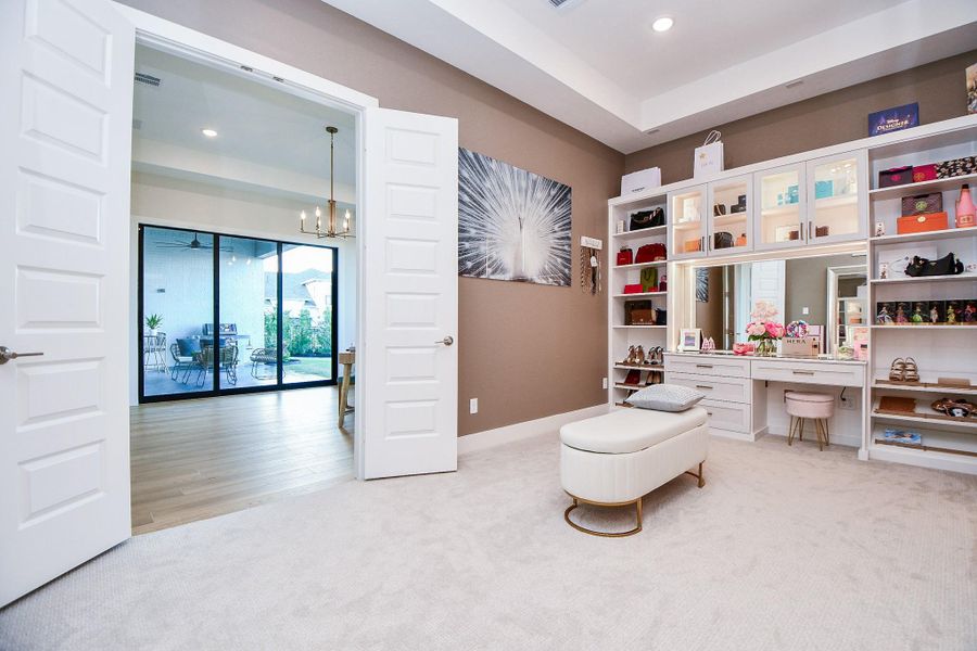 Furnished interior view inside a new home in , Cypress (Image 16). Furnished interior view inside a new home in , Cypress (Image 16).