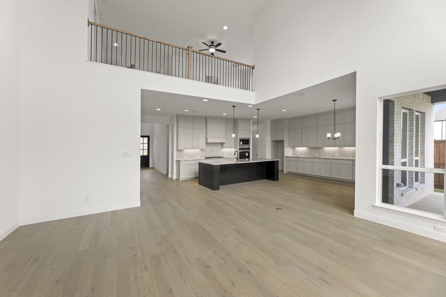 Furnished interior view inside a new home in Nelson Lake Estates, Rockwall (Image 6).