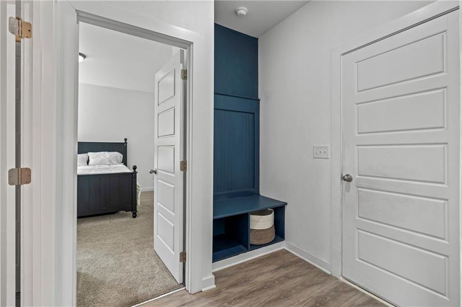 Furnished interior view inside a new home in Crossing Creeks, Monroe (Image 39). Furnished interior view inside a new home in Crossing Creeks, Monroe (Image 39).