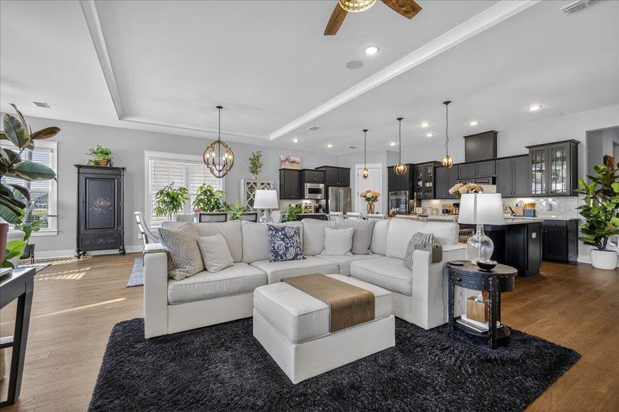 Furnished interior view inside a new home in , Summerville (Image 21).