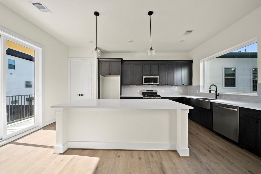 Furnished interior view inside a new home in , Houston (Image 12).