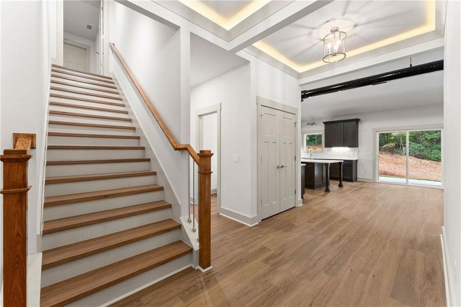 Spacious, unfurnished interior of a new home in , Baldwin (Image 53).