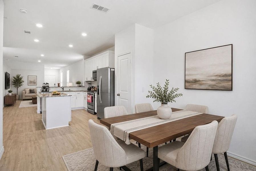 Dinning Room virtually Stage