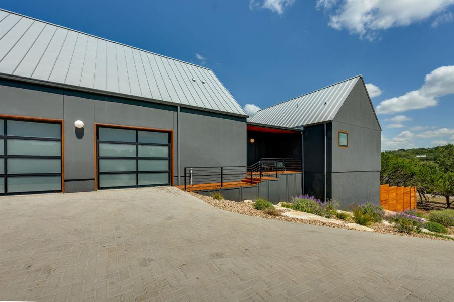 Front exterior of a new home in , Austin, TX, highlighting curb appeal (Image 25). Front exterior of a new home in , Austin, TX, highlighting curb appeal (Image 25).