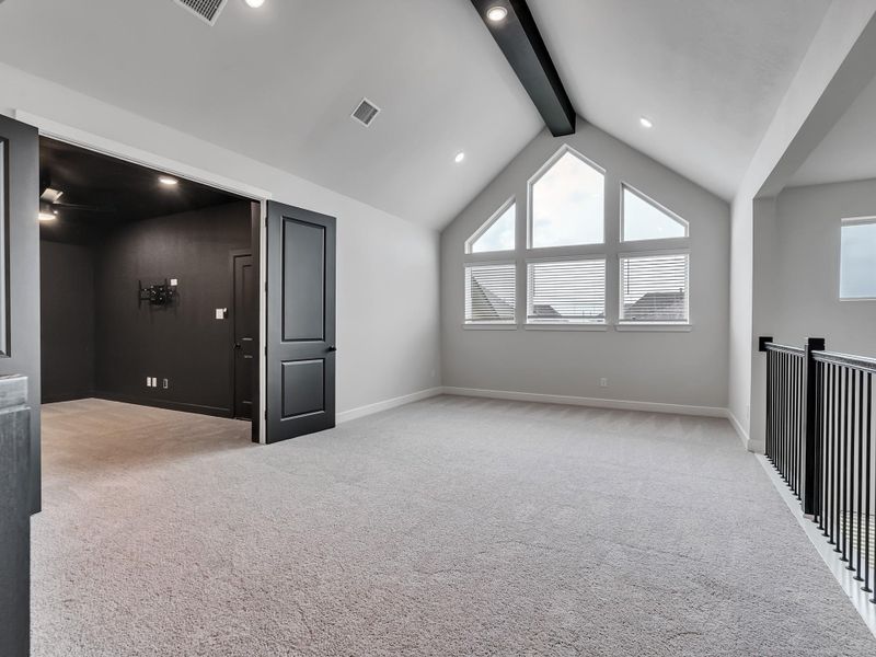Spacious, unfurnished interior of a new home in Meridiana, Manvel (Image 18).