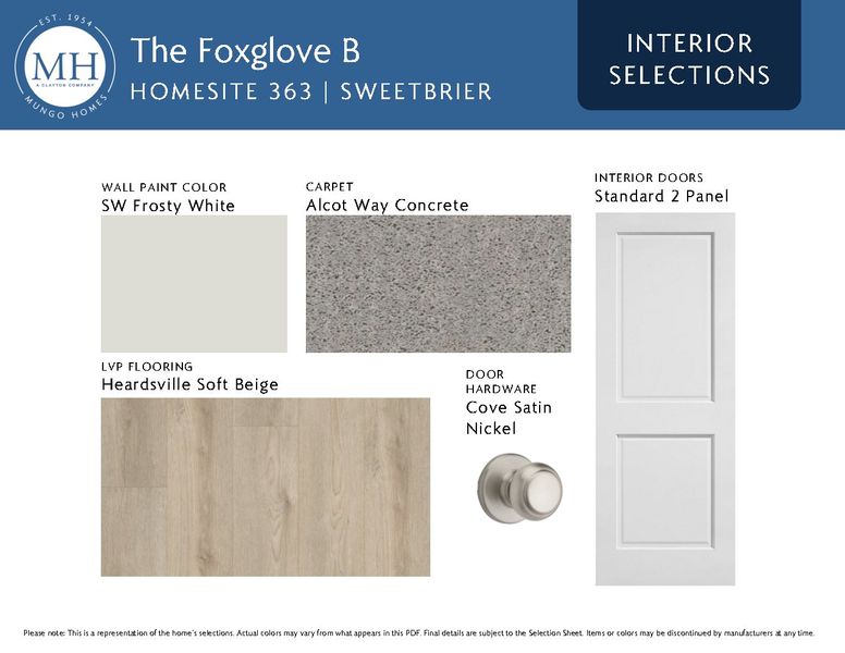 Sample of building materials used in homes in Sweetbrier, Durham (Image 5).