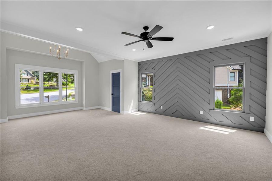 Spacious, unfurnished interior of a new home in , Monroe (Image 58). Spacious, unfurnished interior of a new home in , Monroe (Image 58).