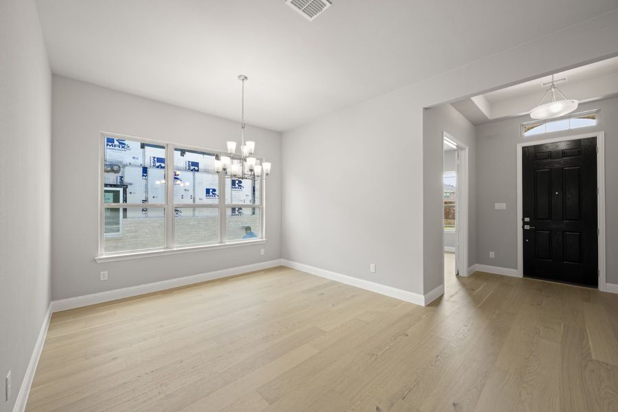 Representative unfurnished interior of a home built from the Austin by Windsor Homes in Walton Ridge, Corinth (Image 18). Representative unfurnished interior of a home built from the Austin by Windsor Homes in Walton Ridge, Corinth (Image 18).