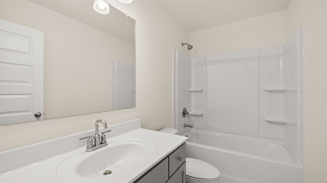 Furnished interior view inside a new home in The Gates at Pates Creek, Hampton (Image 15).