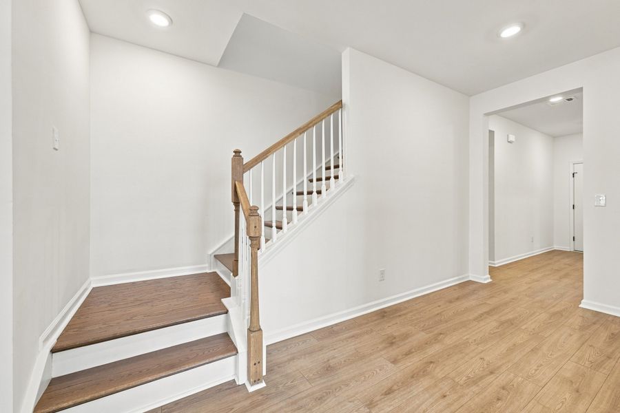 Spacious, unfurnished interior of a new home in Ambridge, Conway (Image 34). Spacious, unfurnished interior of a new home in Ambridge, Conway (Image 34).