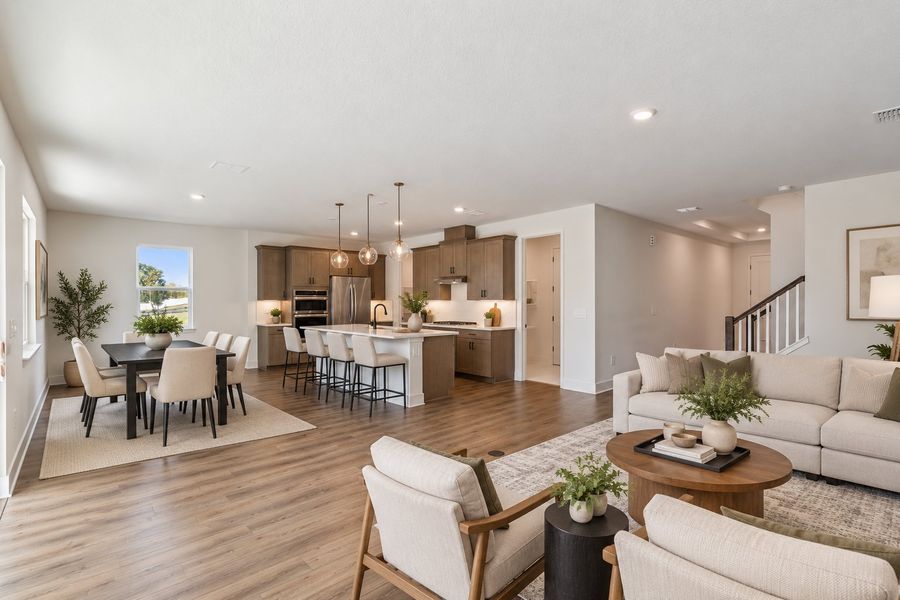 Great Room & Kitchen Great Room & Kitchen
