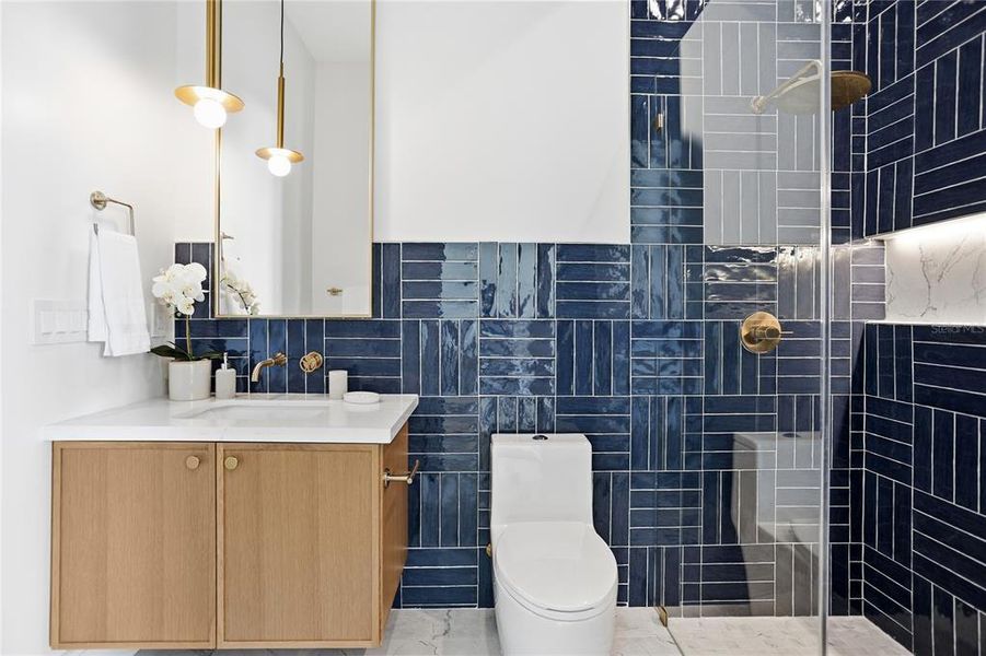 Furnished interior view inside a new home in , Oakland (Image 48). Furnished interior view inside a new home in , Oakland (Image 48).