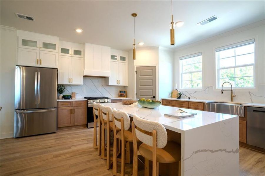 Furnished interior view inside a new home in , Cumming (Image 10).