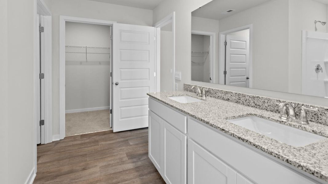 Furnished interior view inside a new home in Sidbury Station, Castle Hayne (Image 10).