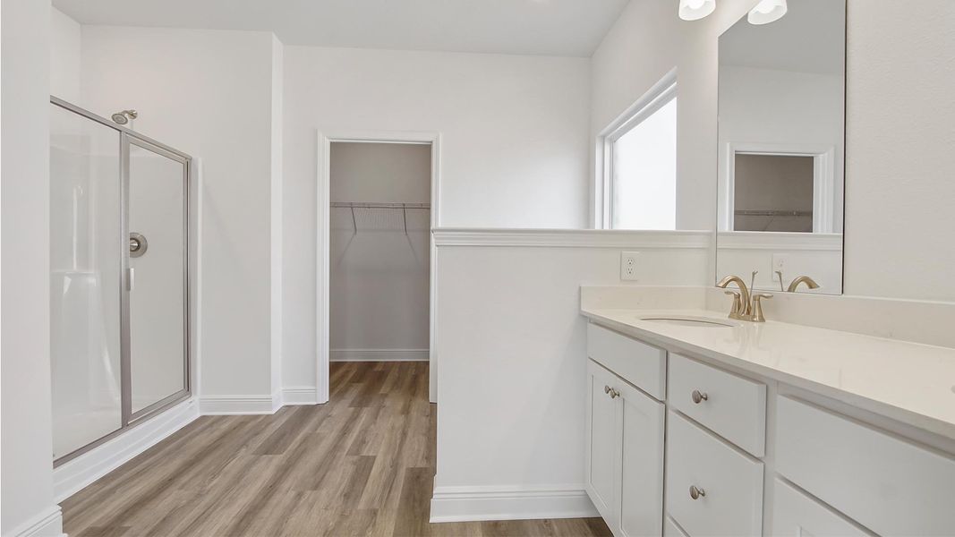 Furnished interior view inside a new home in Owl's Head Farms, Freeport (Image 6).