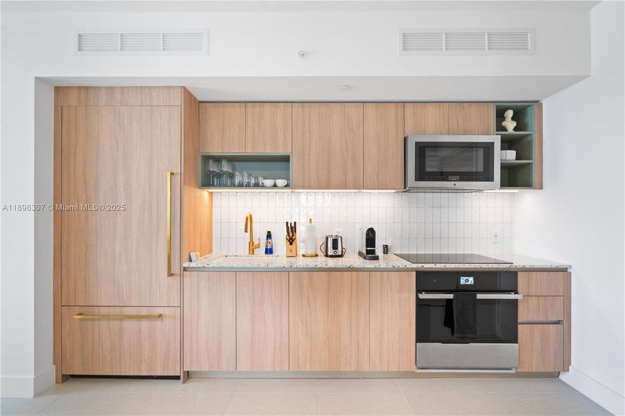 Furnished interior view inside a new home in , Miami (Image 30).