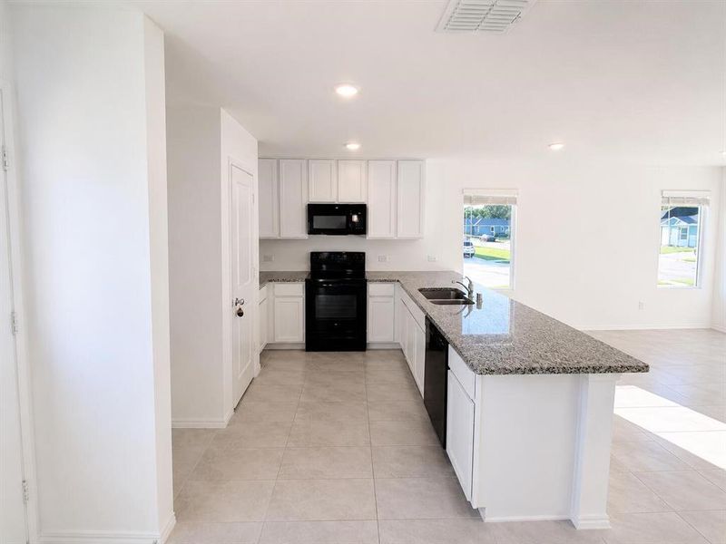 Furnished interior view inside a new home in Wright Farms: Watermill Collection, Dallas (Image 6).