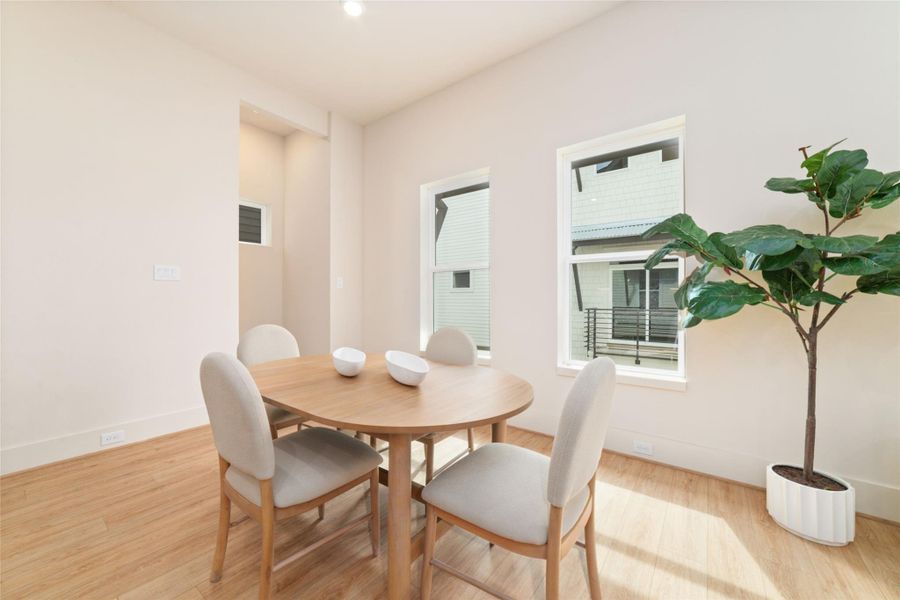 Furnished interior view inside a new home in , Houston (Image 17). Furnished interior view inside a new home in , Houston (Image 17).