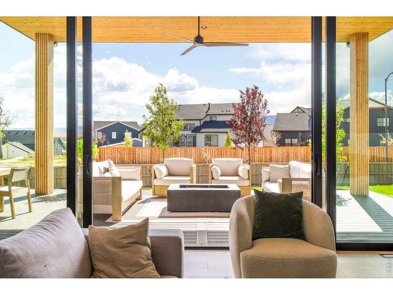 Exterior details and patio area of a home in , Louisville (Image 27).