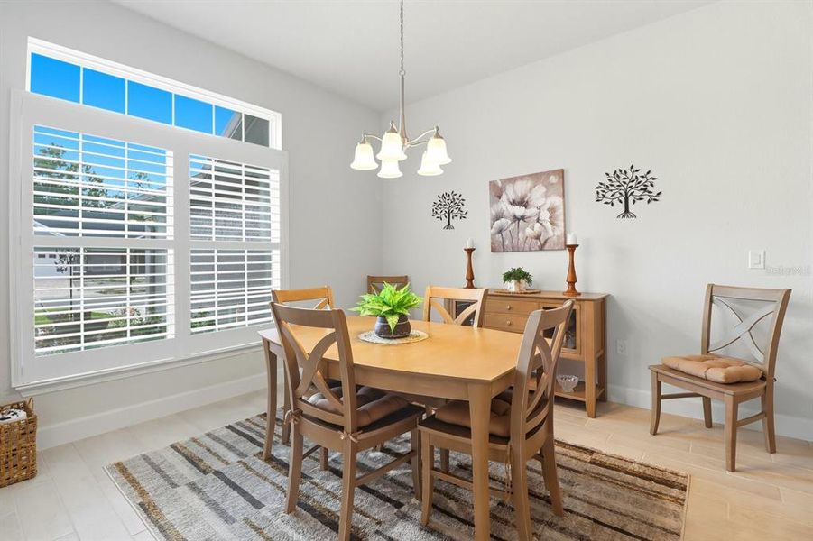 Furnished interior view inside a new home in , Dunnellon (Image 6).