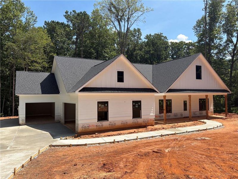 In-progress construction of a new home in , Dallas, GA (Image 26).
