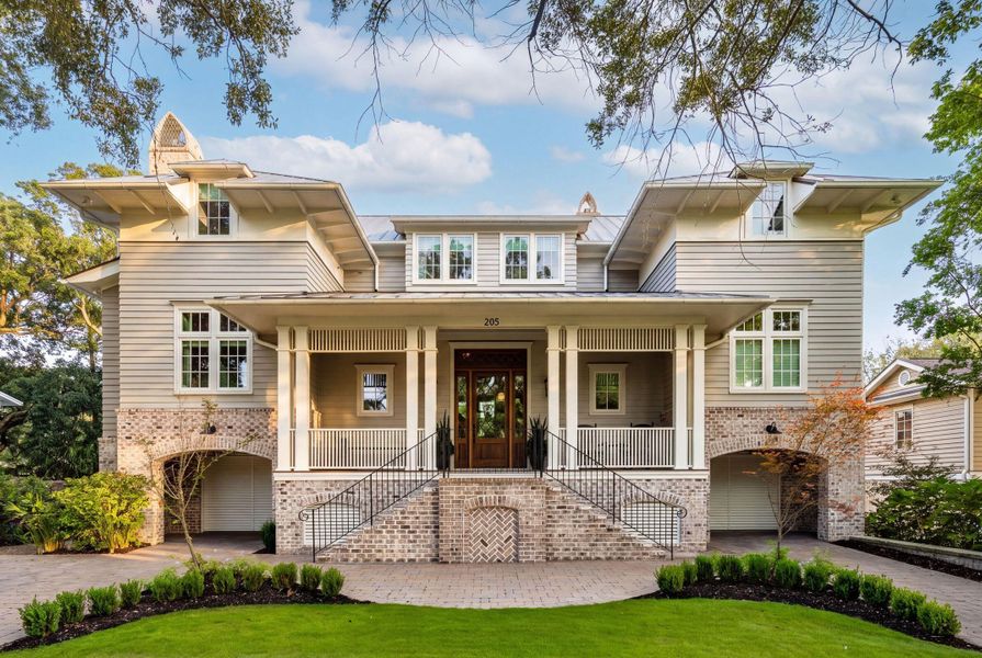 Front exterior of a new home in , Mount Pleasant, SC, highlighting curb appeal (Image 2).
