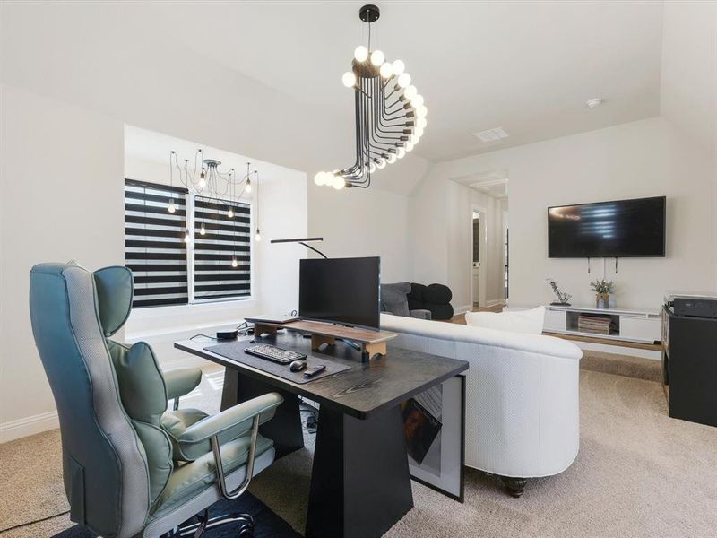Furnished interior view inside a new home in , Celina (Image 31). Furnished interior view inside a new home in , Celina (Image 31).