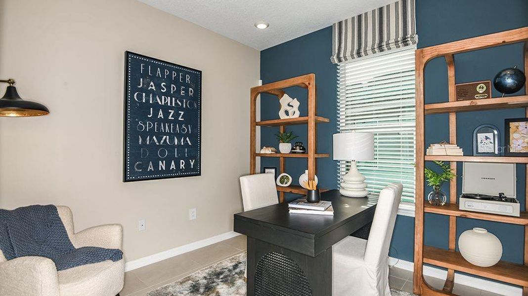 Furnished interior view inside a new home in Westview Community Group Page, Kissimmee (Image 5).