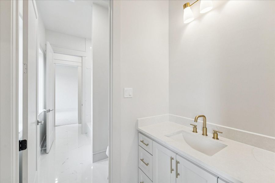 Furnished interior view inside a new home in , Porter (Image 17).