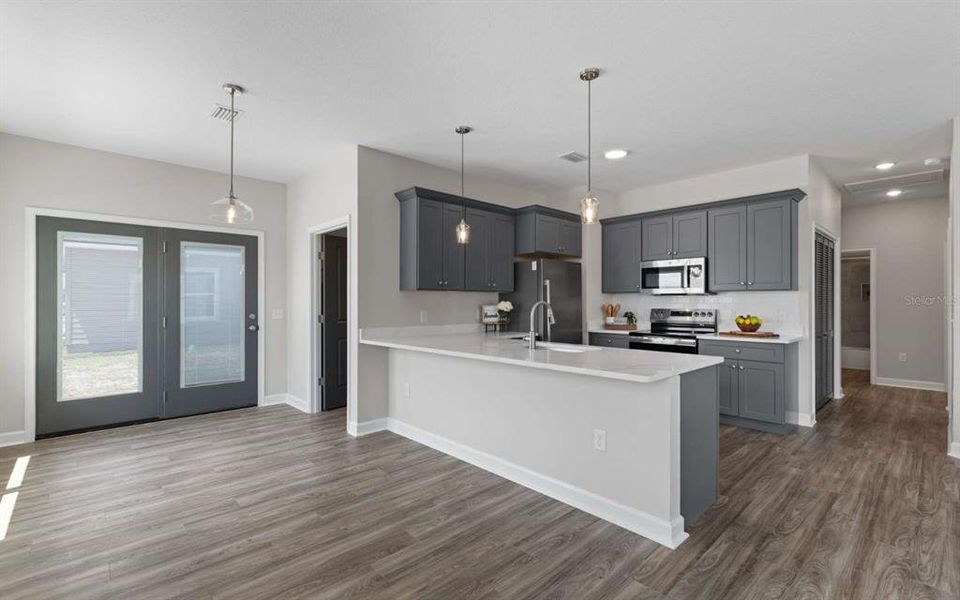 Furnished interior view inside a new home in , Live Oak (Image 6).