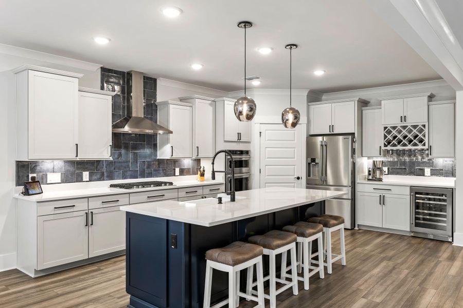 Furnished interior view inside a new home in , Johns Island (Image 5).