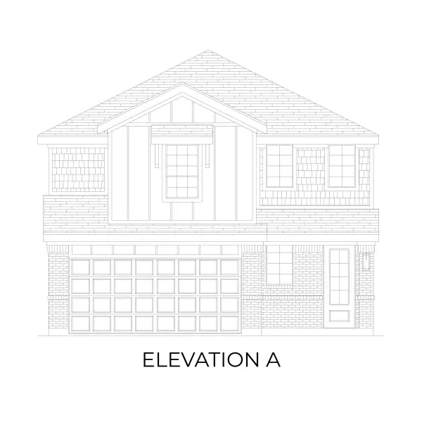 Representative rendering of the exterior for the Harrison FS by First Texas Homes (Image 3). Representative rendering of the exterior for the Harrison FS by First Texas Homes (Image 3).