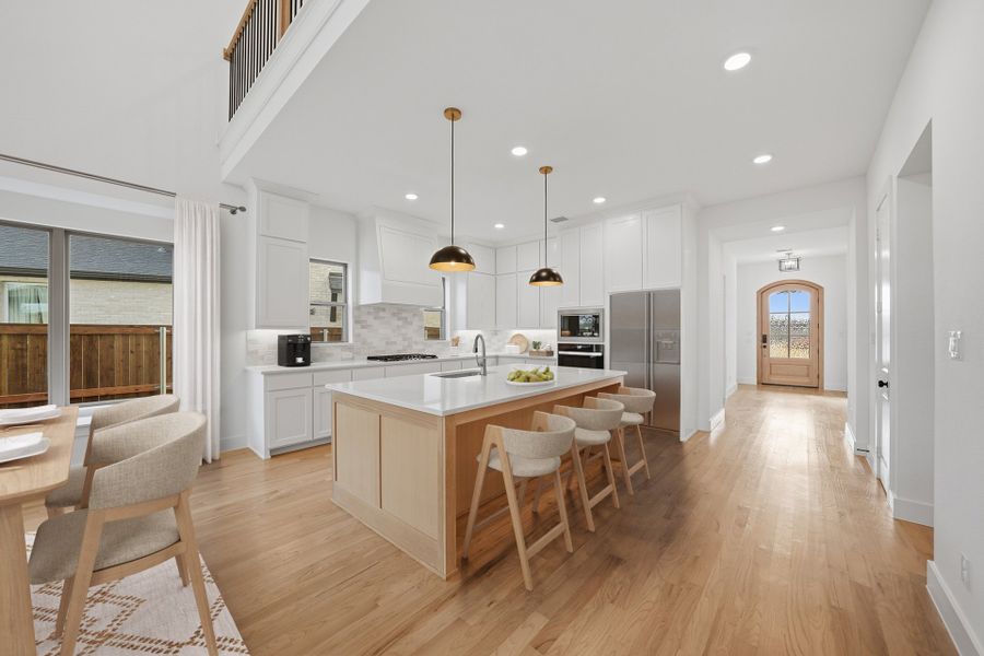 Furnished interior view inside a new home in Aster Park, McKinney (Image 15).