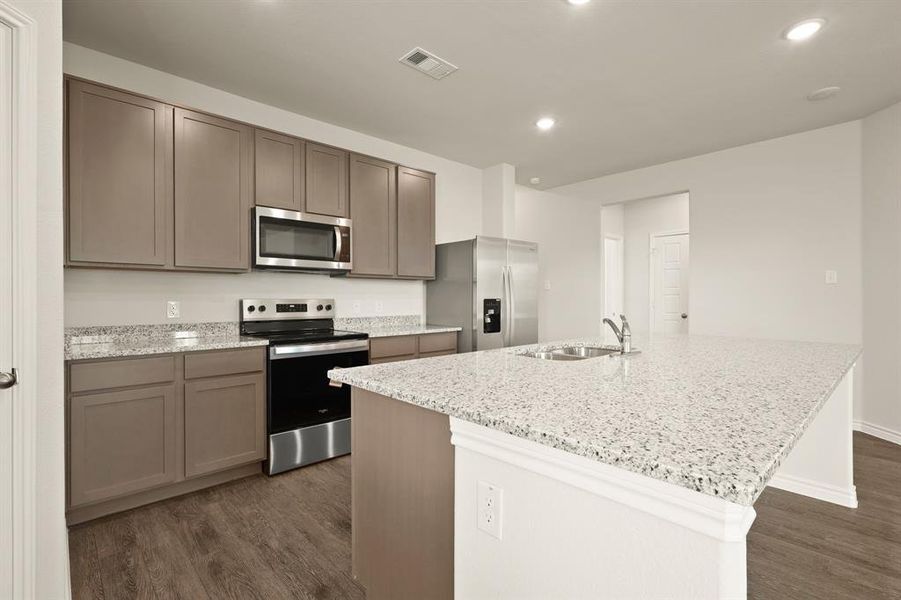 Furnished interior view inside a new home in Deer Creek, Fort Worth (Image 25).