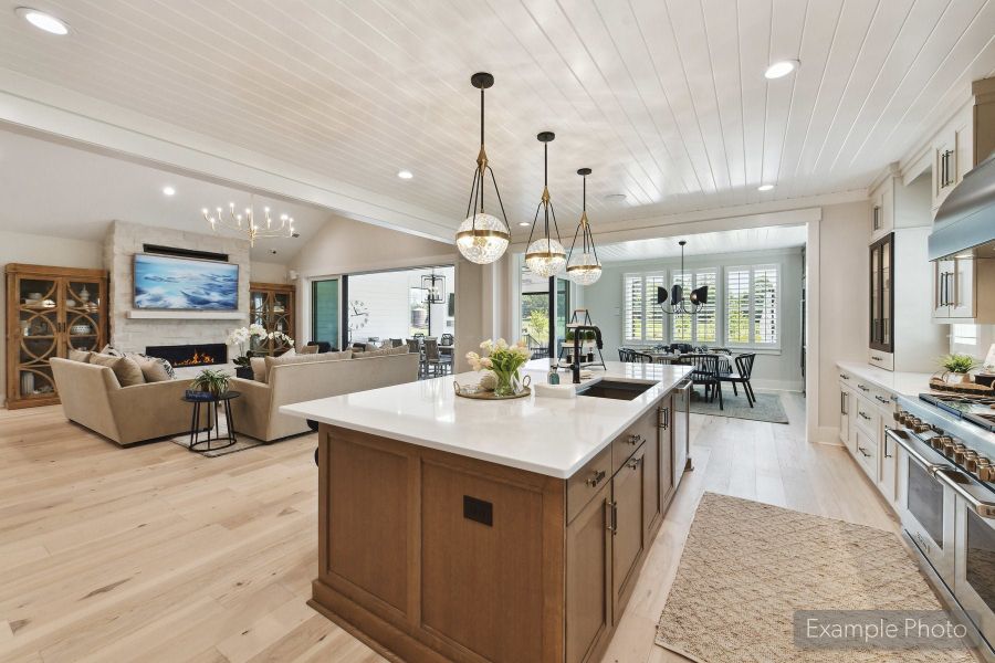 Furnished interior view inside a new home in Weddington Grove, Weddington (Image 11).