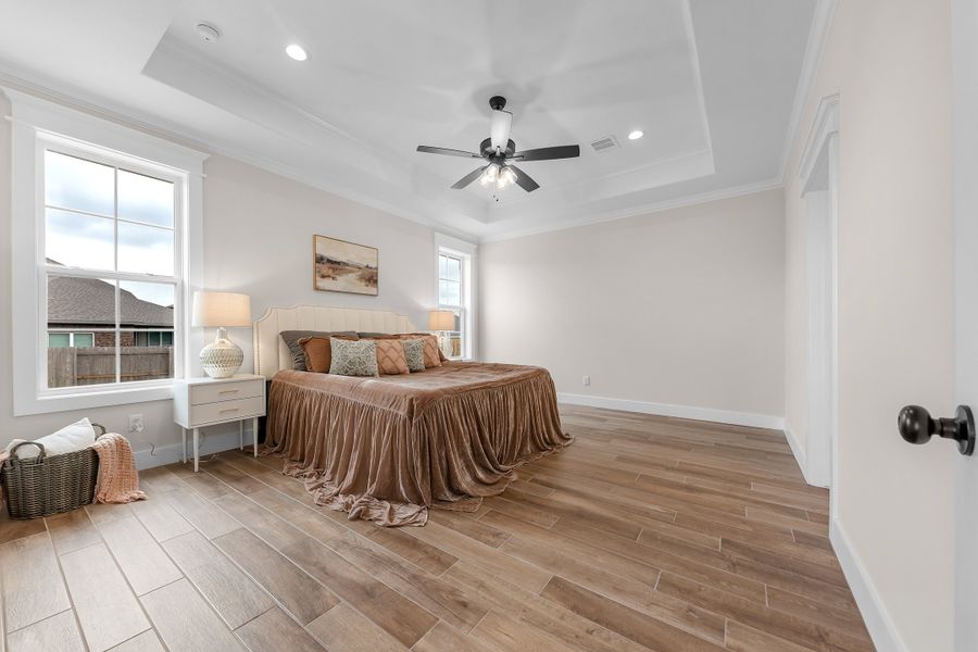 Representative furnished interior of a home built from the The Courtney by Reece Homes in Traditions, Bryan (Image 25).