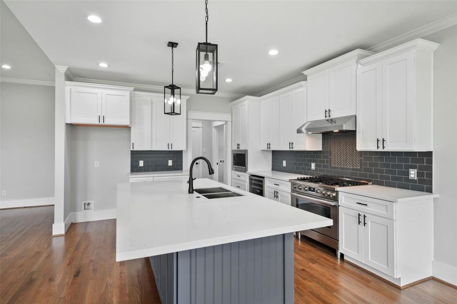 Furnished interior view inside a new home in , Houston (Image 11).
