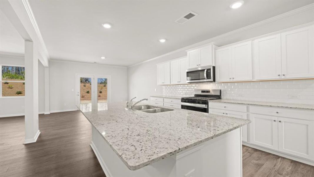 Furnished interior view inside a new home in Thompson Ridge, Dallas (Image 9).