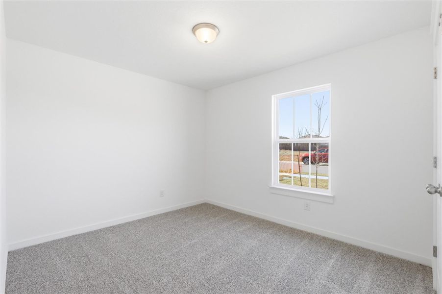 Spacious, unfurnished interior of a new home in Infinity Square, Kyle (Image 19). Spacious, unfurnished interior of a new home in Infinity Square, Kyle (Image 19).