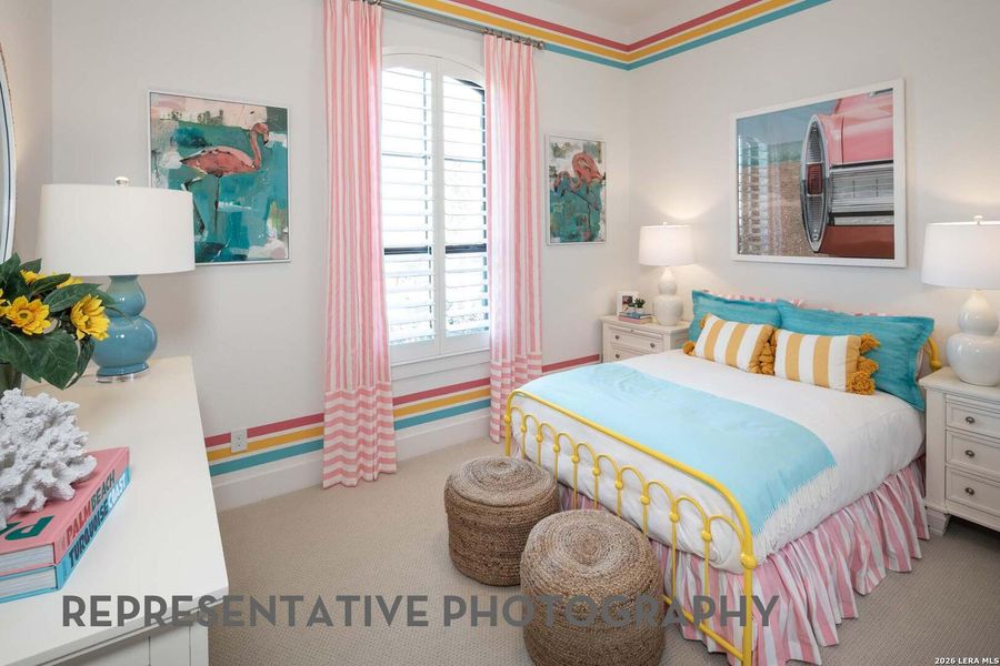 Furnished interior view inside a new home in Weston Oaks, San Antonio (Image 5).