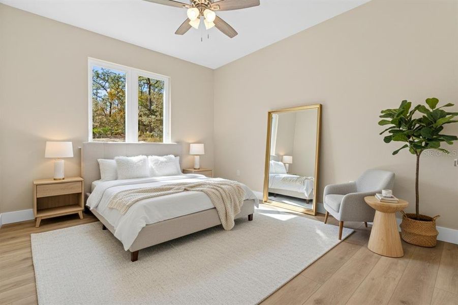 Furnished interior view inside a new home in , Weeki Wachee (Image 10). Furnished interior view inside a new home in , Weeki Wachee (Image 10).