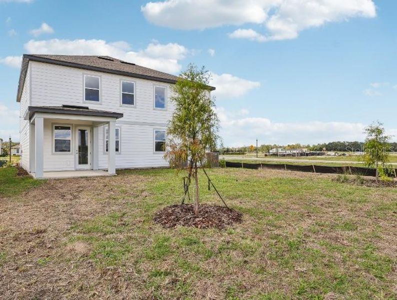 Exterior details and patio area of a home in Trailside, Mount Dora (Image 21).