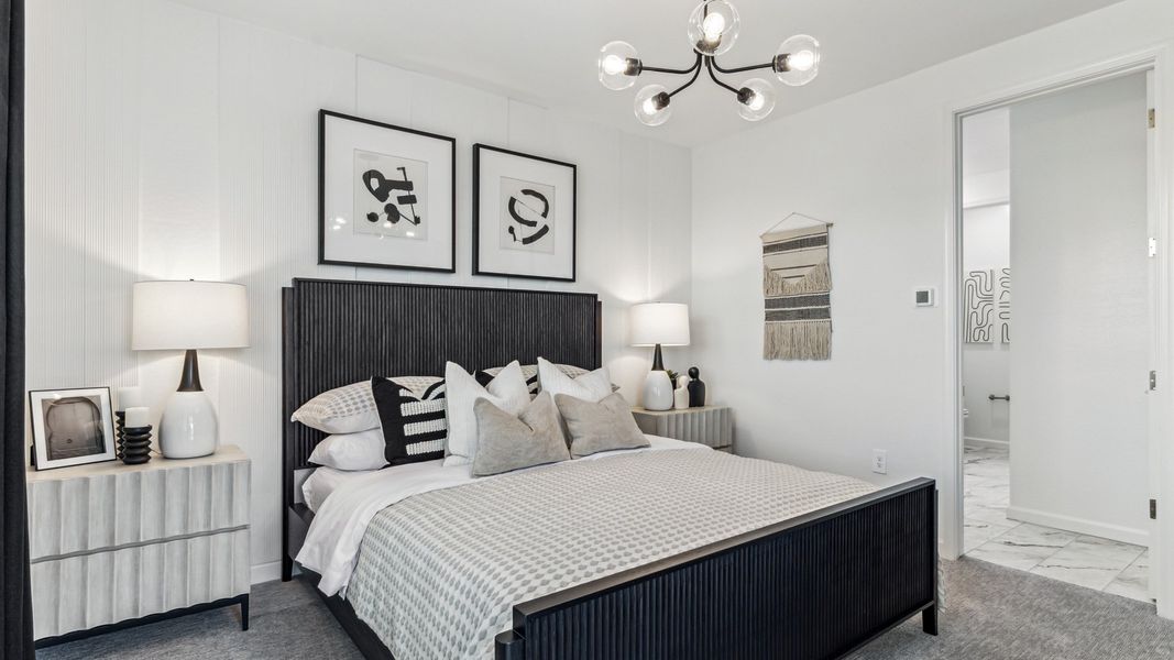 Furnished interior view inside a new home in Avance, Phoenix (Image 14).